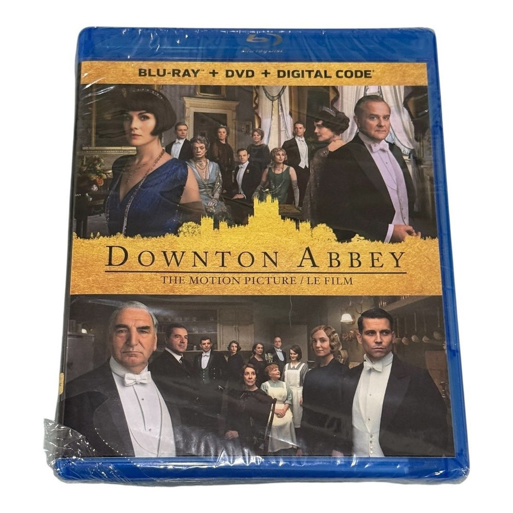 Downton Abbey The Motion Picture Blu-Ray DVD Digital Code New Sealed Drama Film